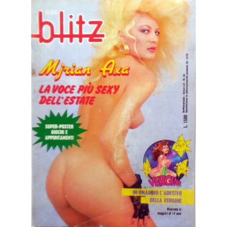 ALBO BLITZ N.35 1986 MJRIAN AXA