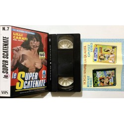VHS HARD LE SUPER SCATENATE LILLI CARATI PUBLISHING MAGAZINE VIDEO