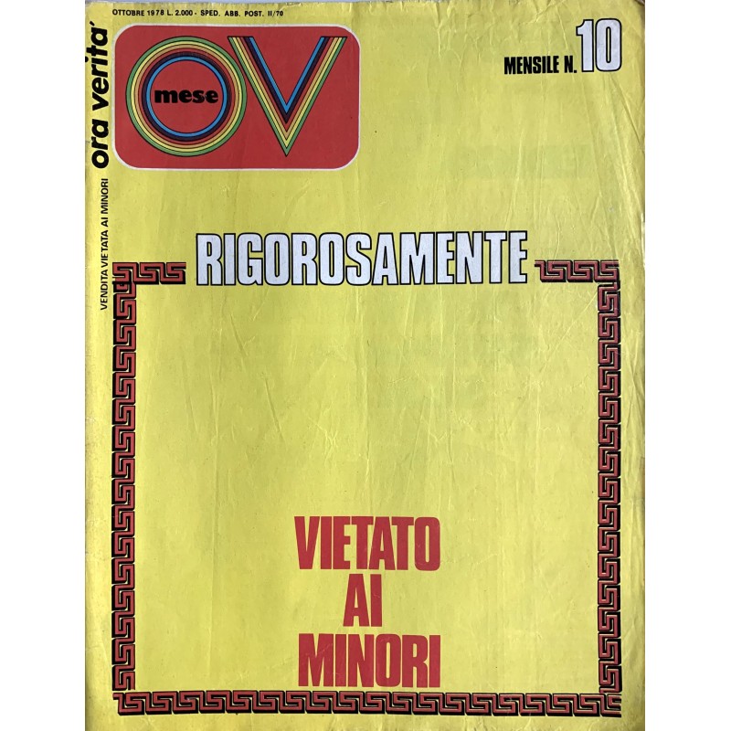 OV ORA VERITà n.10 1978