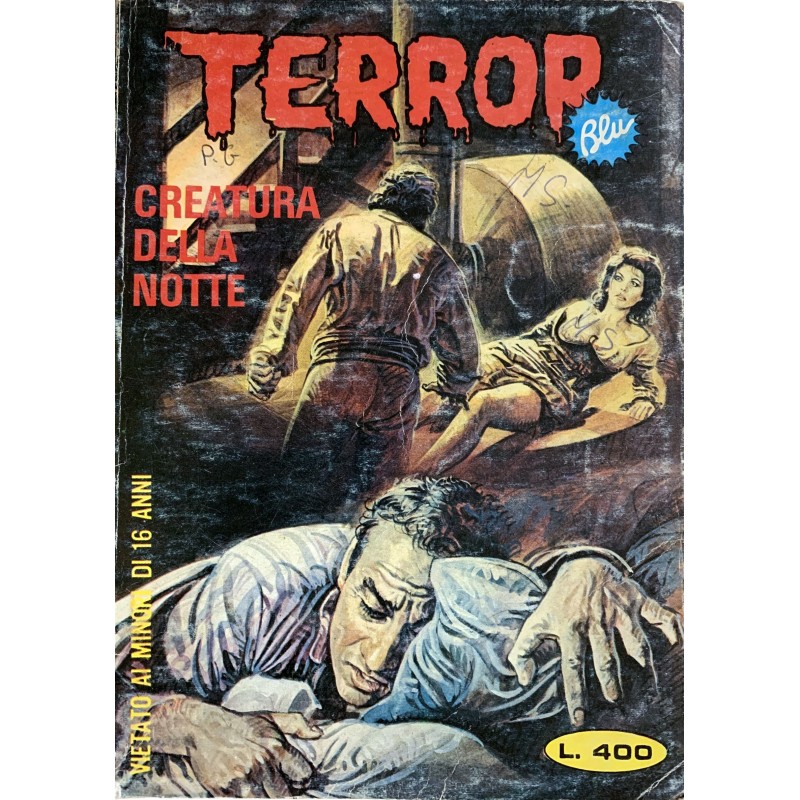 TERROR BLU N.84 1980