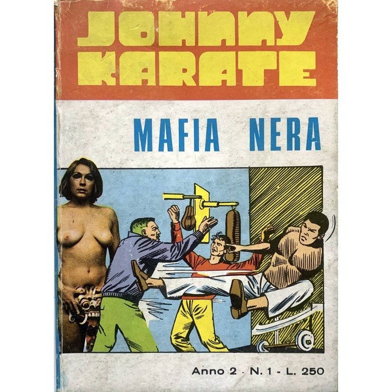 JOHNNY KARATE N.1 1974 EDITRICE STAPEM