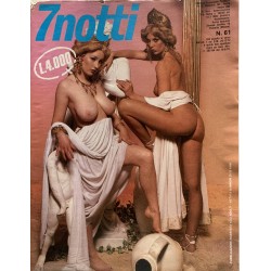 7 NOTTI N.61 1986 ricopertinato men