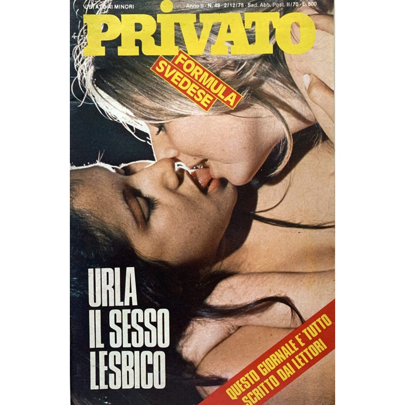 PRIVATO FORMULA SVEDESE N.49 1975 EREDI BARACCA