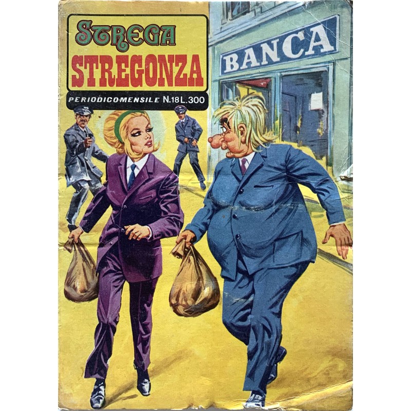 STREGA STREGONZA N.18 1974 EDIZIONI U.P.