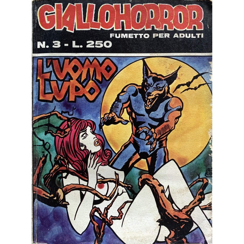 GIALLOHORROR N.3 1972 EDIZIONI VEGA