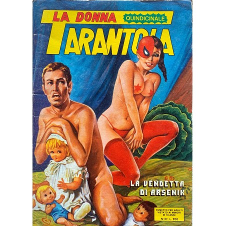 LA DONNA RAGNA TARANTOLA II SERIE N.15 EDIZIONE GALASSIA GALAX