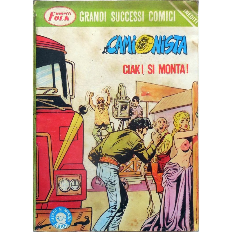 FUMETTI FOLK N.9 1981 camionista