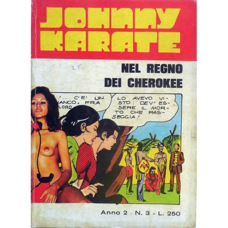 JOHNNY KARATE N.3 1974 EDITRICE STAPEM