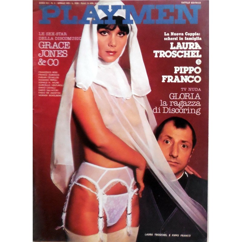 PLAYMEN N.4 1978 laura troschel grace jones