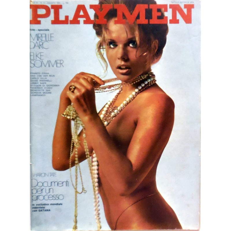 PLAYMEN N.8 1970 MIRELLE DARC ELKE SOMMER SHARON TATE